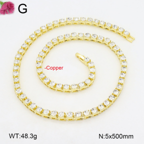 F2N401235bhva-J171  Fashion Copper Necklace