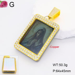 F2P400340ahlv-J171  Fashion Copper Pendant