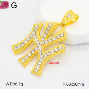 F2P400343vbpb-J171  Fashion Copper Pendant