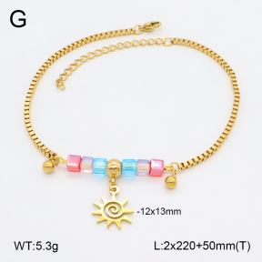 2A9001702ablb-350  Stainless Steel Anklets