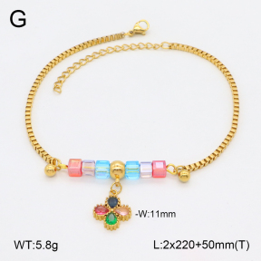 2A9001704bbml-350  Stainless Steel Anklets