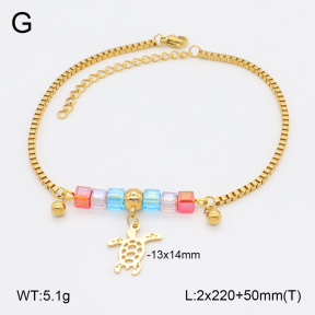 2A9001705ablb-350  Stainless Steel Anklets