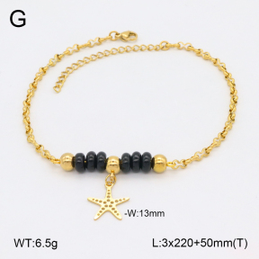 2A9001712ablb-350  Stainless Steel Anklets