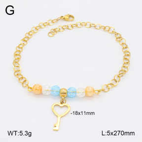 2A9001718ablb-350  Stainless Steel Anklets