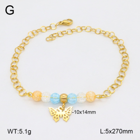 2A9001720ablb-350  Stainless Steel Anklets