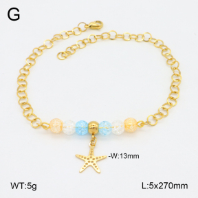 2A9001724ablb-350  Stainless Steel Anklets