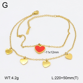 2A9001726aakl-698  Stainless Steel Anklets