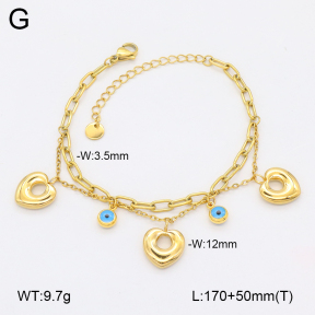 2B3004129bhbl-669  Stainless Steel Bracelet