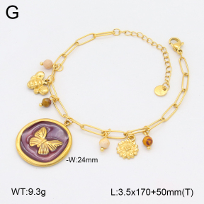 2B4005090ahjb-669  Stainless Steel Bracelet