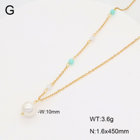 2N3002824ablb-350  Stainless Steel Necklace