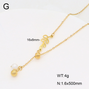 2N3002828ablb-350  Stainless Steel Necklace