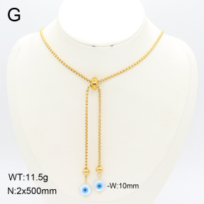 2N3002832abol-350  Stainless Steel Necklace