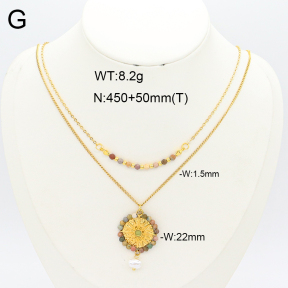 2N4004562vhkb-669  Stainless Steel Necklace