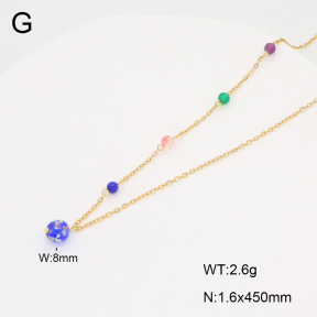 2N4004595ablb-350  Stainless Steel Necklace