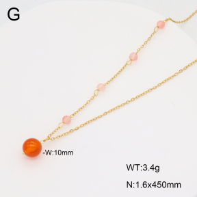 2N4004599ablb-350  Stainless Steel Necklace