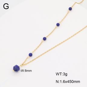 2N4004601ablb-350  Stainless Steel Necklace
