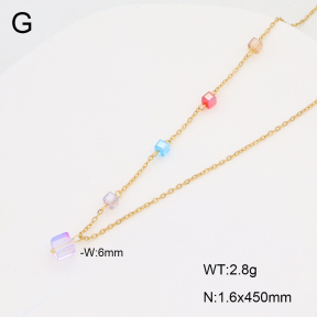 2N4004605ablb-350  Stainless Steel Necklace