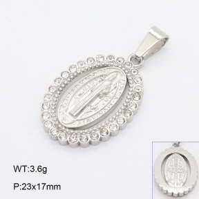 2P4001306aakl-355  Stainless Steel Pendant