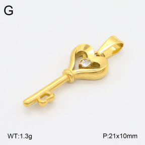 2P4001309avja-355  Stainless Steel Pendant