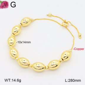 F2B200184vbmb-J48  Fashion Copper Bracelet