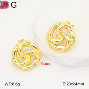 F2E202001bbov-J48  Fashion Copper Earrings