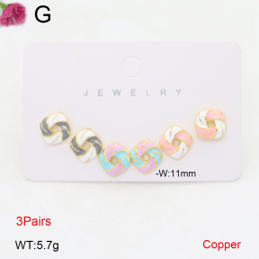 F2E300923bhva-J48  Fashion Copper Earrings