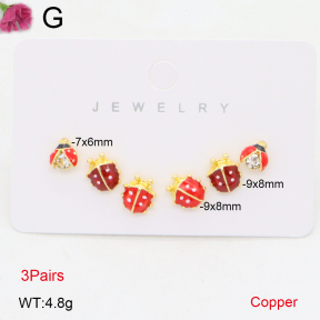 F2E300926bhva-J48  Fashion Copper Earrings