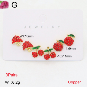 F2E300929bhva-J48  Fashion Copper Earrings