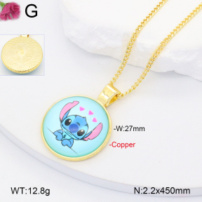 F2N300350ablb-J48  Fashion Copper Necklace