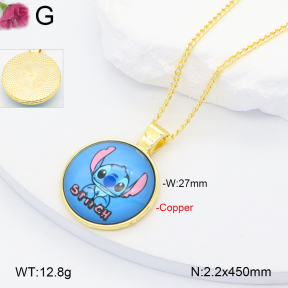 F2N300351ablb-J48  Fashion Copper Necklace