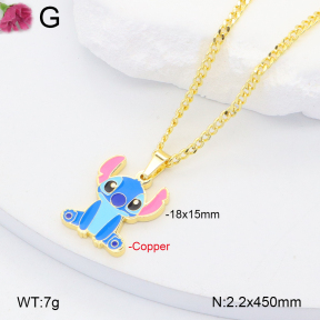 F2N300353vbmb-J48  Fashion Copper Necklace