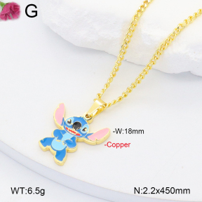 F2N300354vbmb-J48  Fashion Copper Necklace