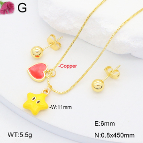 F2S006123vbpb-J48  Fashion Copper Sets