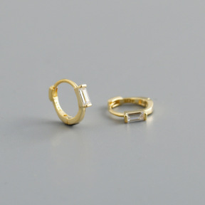 JE8567aink-Y10  925 Silver Earrings  WT:1.15g  10.5*12mm  EH1262