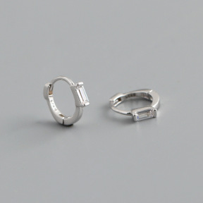 JE8568aink-Y10  925 Silver Earrings  WT:1.15g  10.5*12mm  EH1262
