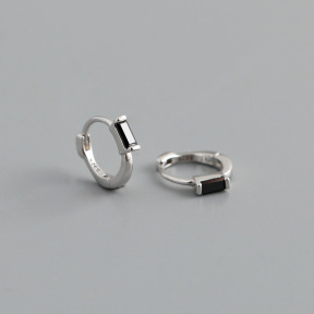 JE8570aink-Y10  925 Silver Earrings  WT:1.15g  10.5*12mm  EH1262