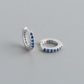 JE8578aipl-Y10  925 Silver Earrings  WT:1.24g  11.3*13mm  EH1172