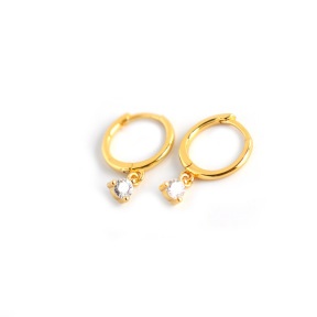 JE8613ailh-Y10  925 Silver Earrings  WT:1.2g  17*11.3mm  EH1132