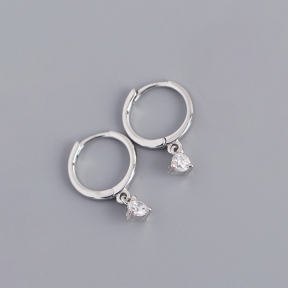 JE8614ailh-Y10  925 Silver Earrings  WT:1.2g  17*11.3mm  EH1132
