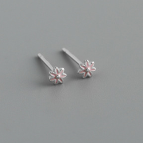 JE8624vbpb-Y10  925 Silver Earrings  WT:0.25g  3.8mm  EH1713