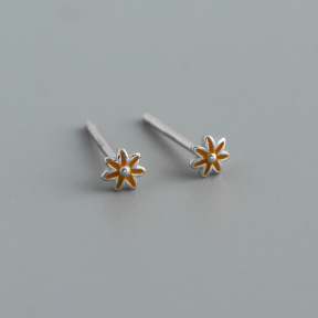 JE8626vbpb-Y10  925 Silver Earrings  WT:0.25g  3.8mm  EH1713