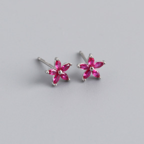 JE8635vhll-Y10  925 Silver Earrings  WT:0.43g  7.2mm  EH1361