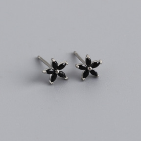 JE8637vhll-Y10  925 Silver Earrings  WT:0.43g  7.2mm  EH1361