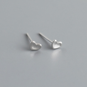 JE8641bbpj-Y10  925 Silver Earrings  WT:0.32g  3.7*4.7mm  EH1641
