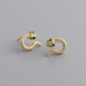 JE8649ajhp-Y10  925 Silver Earrings  WT:1.36g  9.1*11mm  EH1554