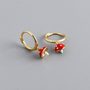 JE8666ajjp-Y10  925 Silver Earrings  WT:1.47g  18.5*11.5mm  EH1391