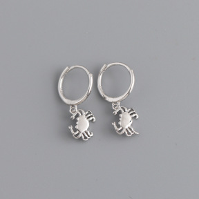 JE8671ajvb-Y10  925 Silver Earrings  WT:1.35g  11mm
P:6.7*8.5mm  EH1178