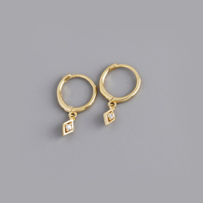 JE8686ailh-Y10  925 Silver Earrings  WT:1g  19.5*11.4mm  EH1441