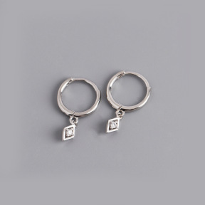 JE8687ailh-Y10  925 Silver Earrings  WT:1g  19.5*11.4mm  EH1441