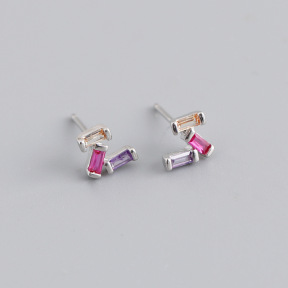 JE8693vhmn-Y10  925 Silver Earrings  WT:0.64g  5.8*6.7mm  EH1394